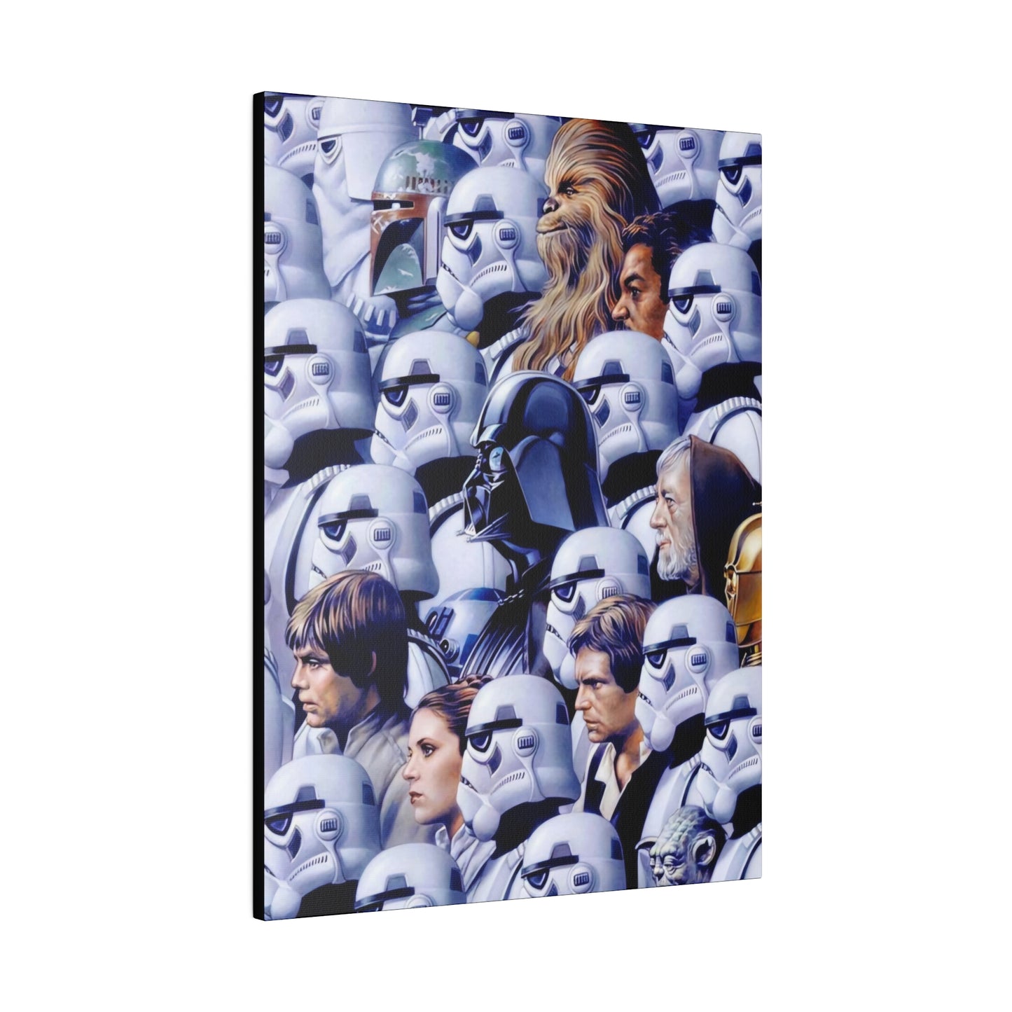 Star Wars, Good between the Bad in One Canvas