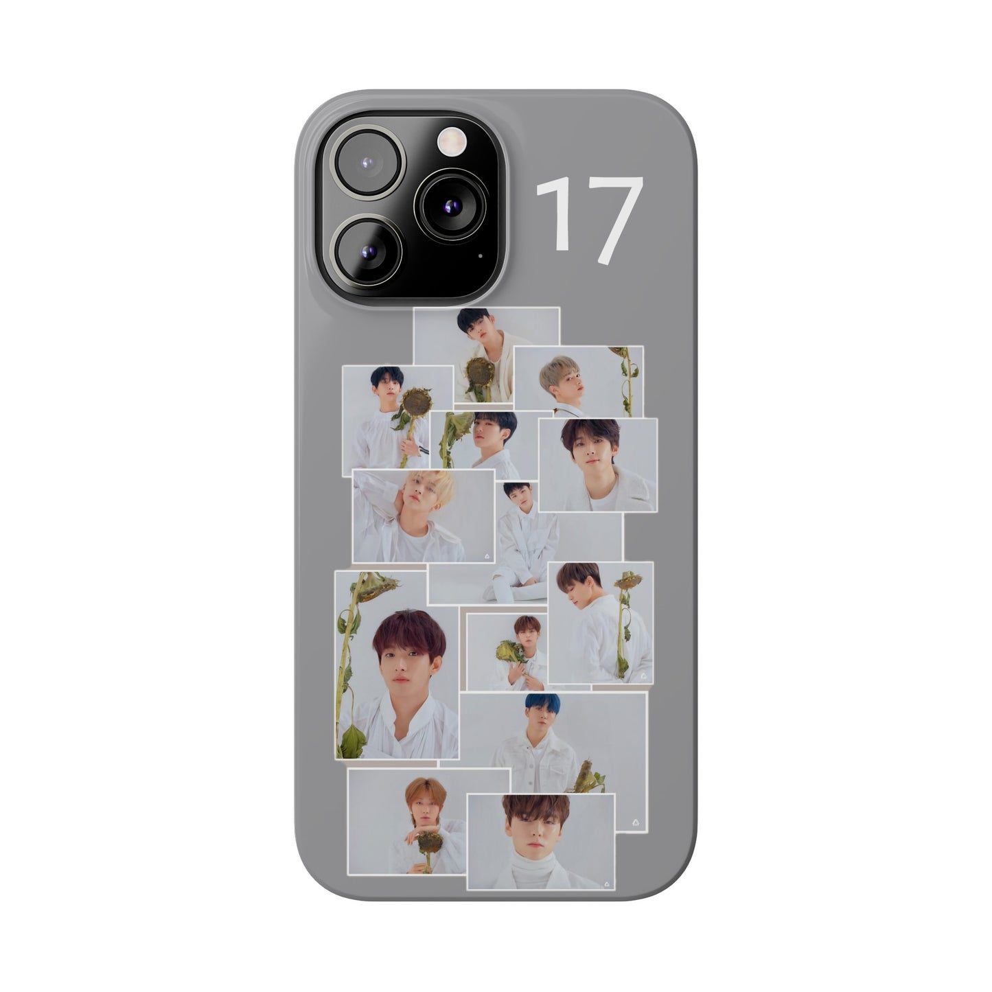 SEVENTEEN White Elegance iPhone 15, 14, 13, 12 Cases