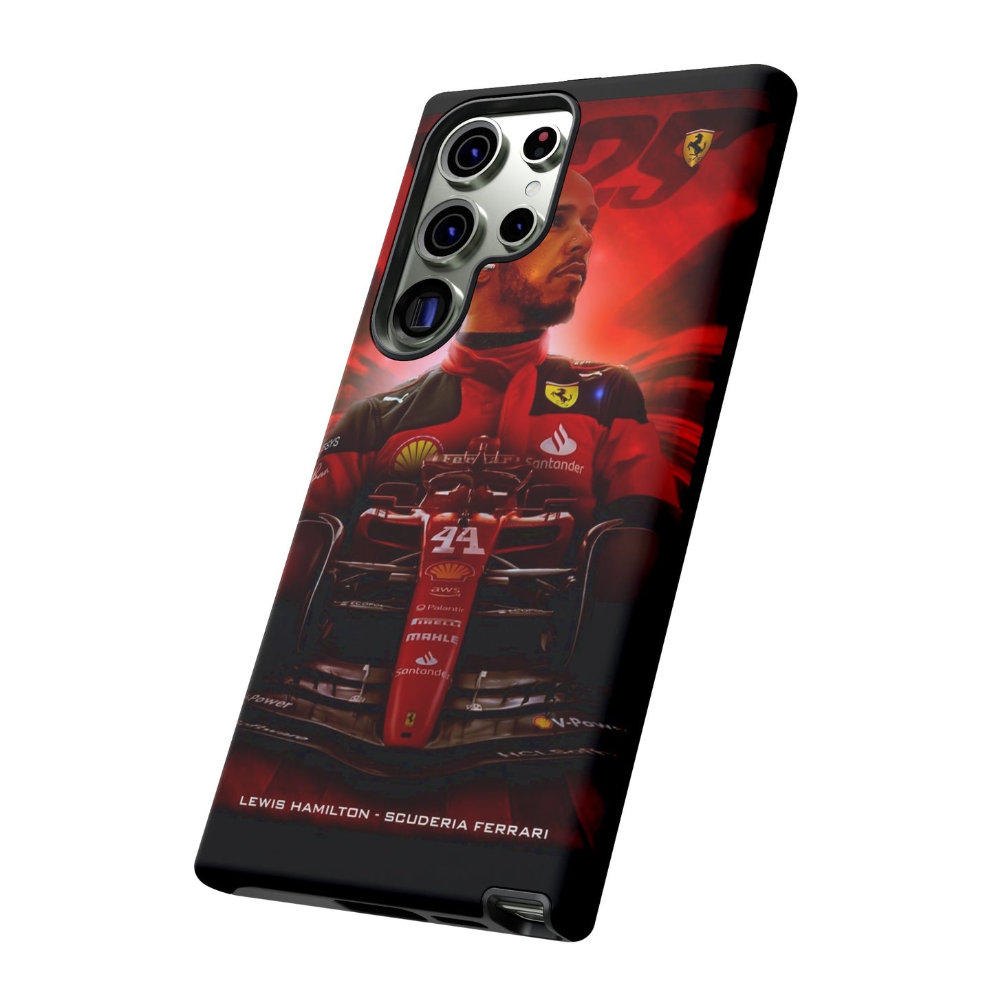 Ferrari Lewis Hamilton New Driver Samsung Galaxy Cases S24 S23 S22: Drive into Greatness!
