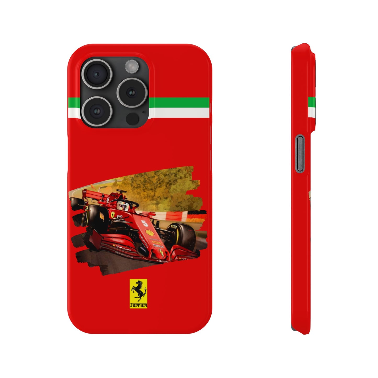 F1 Ferrari Red Edition Iphone Cases