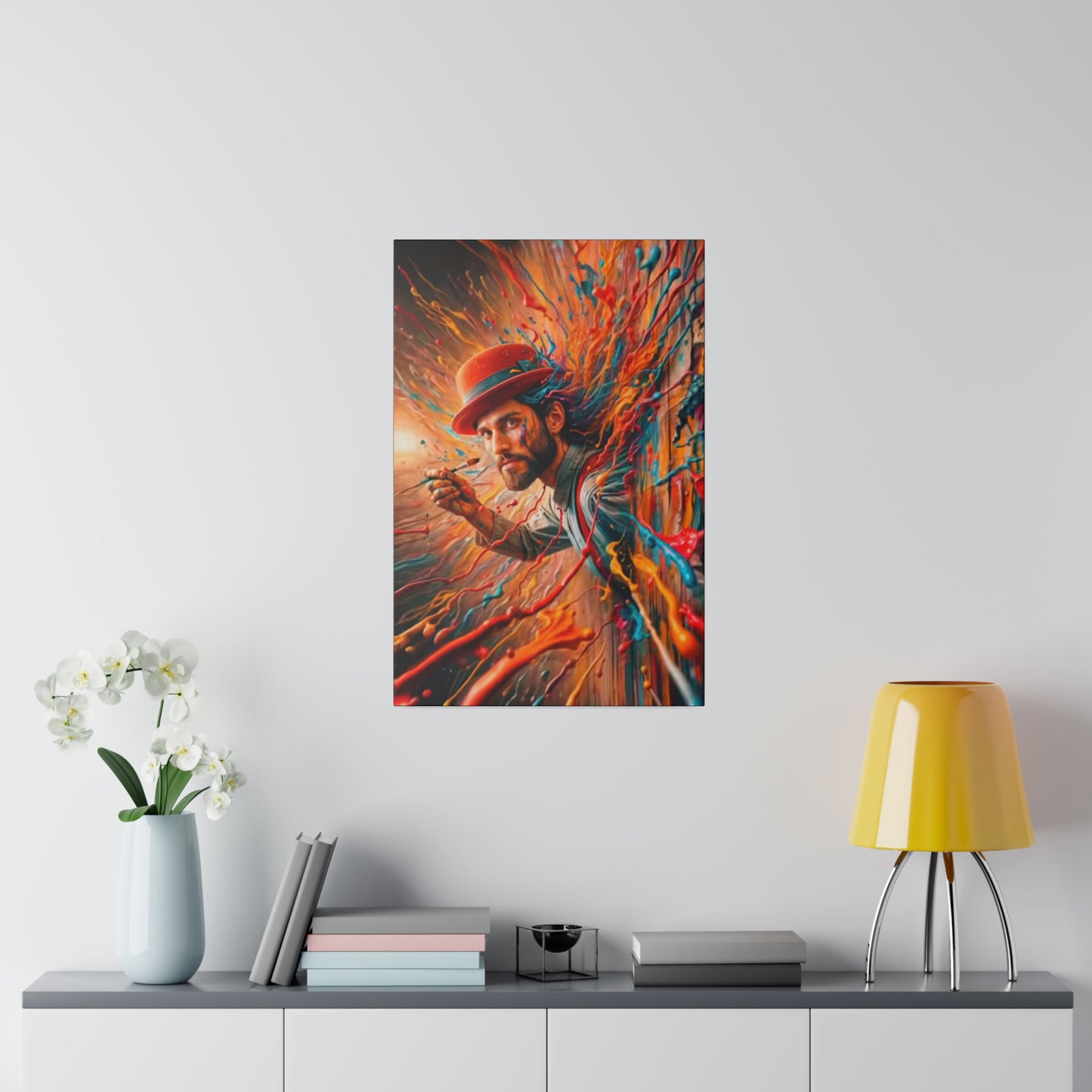 Prisoner Of Your Own Painting - Canvas
