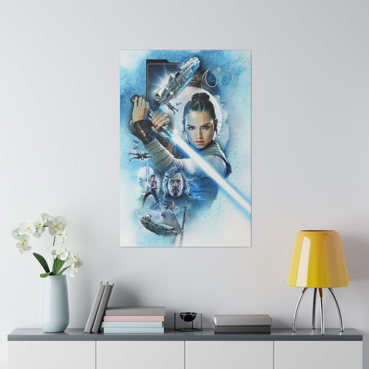 Star Wars Rey: The Last Jedi Canvas: Embrace the Force