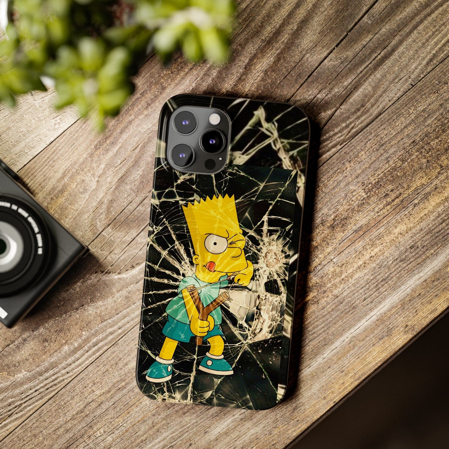 Bart Breaking Glass Iphone 15, 14, 13, 12 Cases
