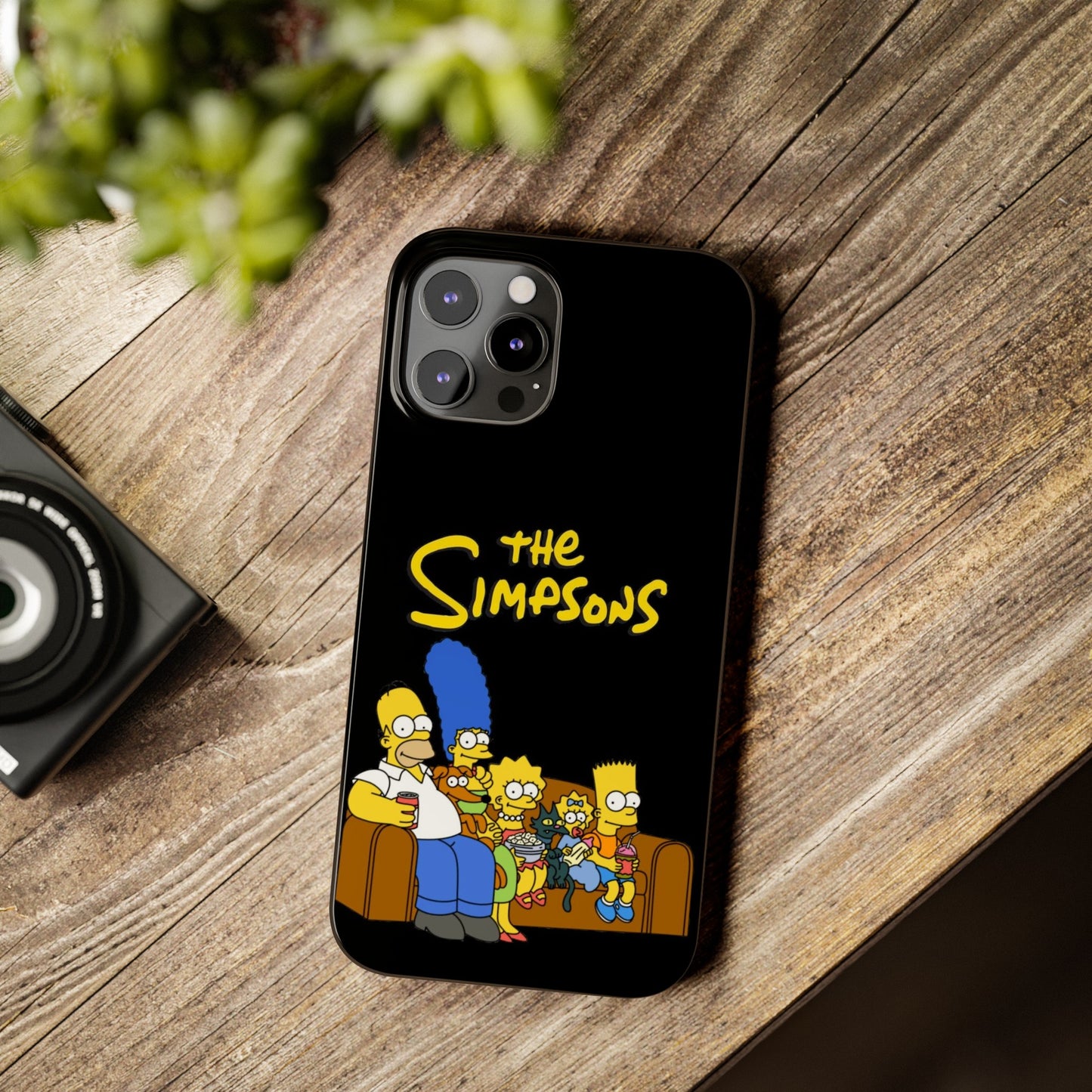 Springfield on Your Phone: The Simpsons iPhone 15, 14, 13, 12, 11 Cases