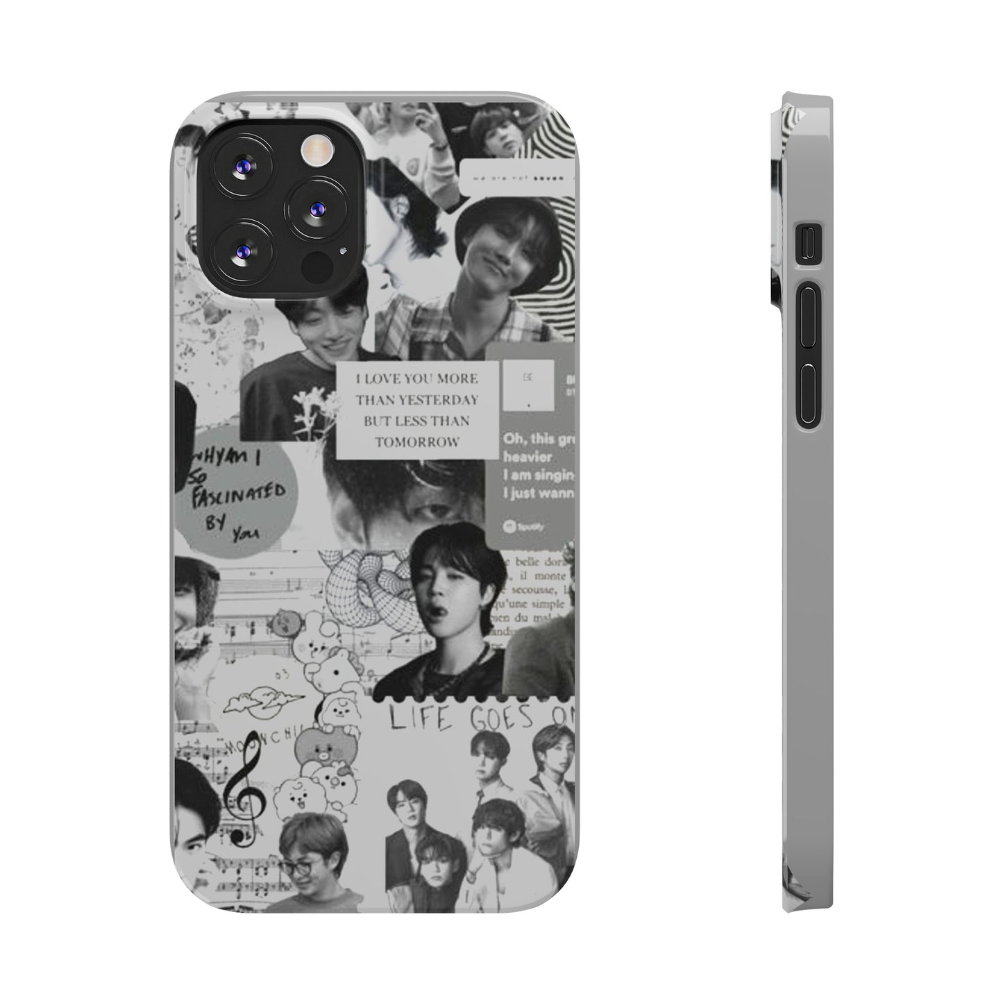 BTS IPhone 15, 14, 13, 12 Cases - The Wishes Edition
