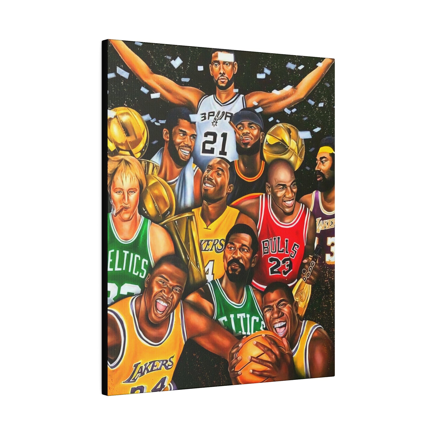 The Best NBA Players all Time - Canvas