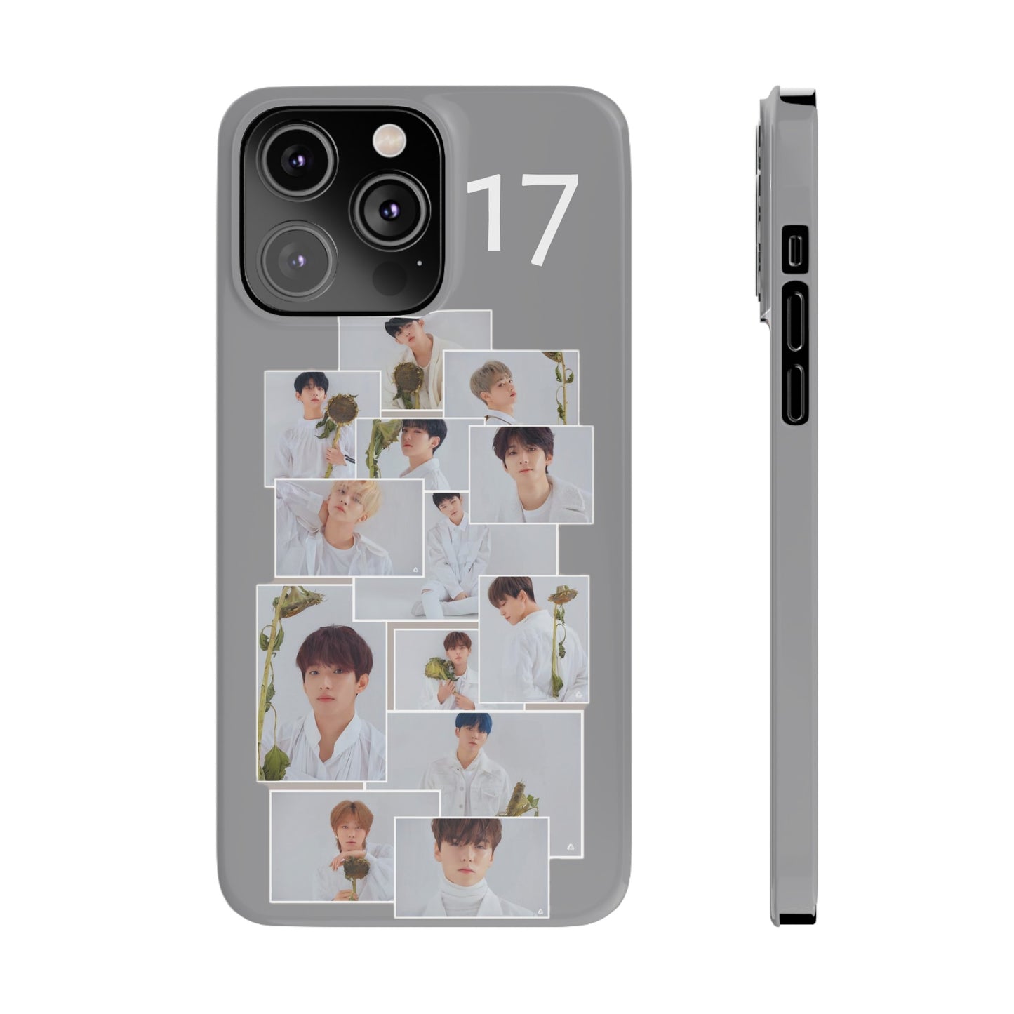 SEVENTEEN White Elegance iPhone 15, 14, 13, 12 Cases