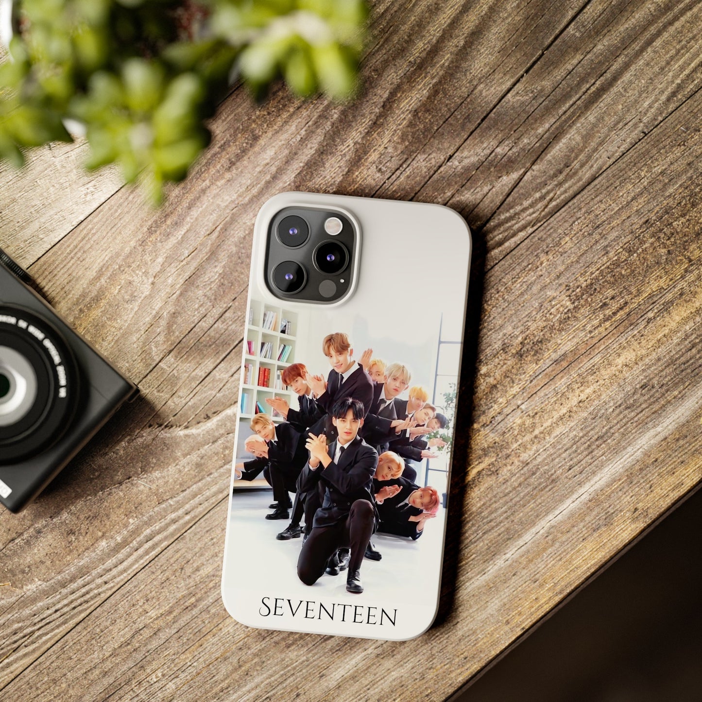 SEVENTEEN: Secret Agent Mission iPhone 15, 14, 13, 12 Cases