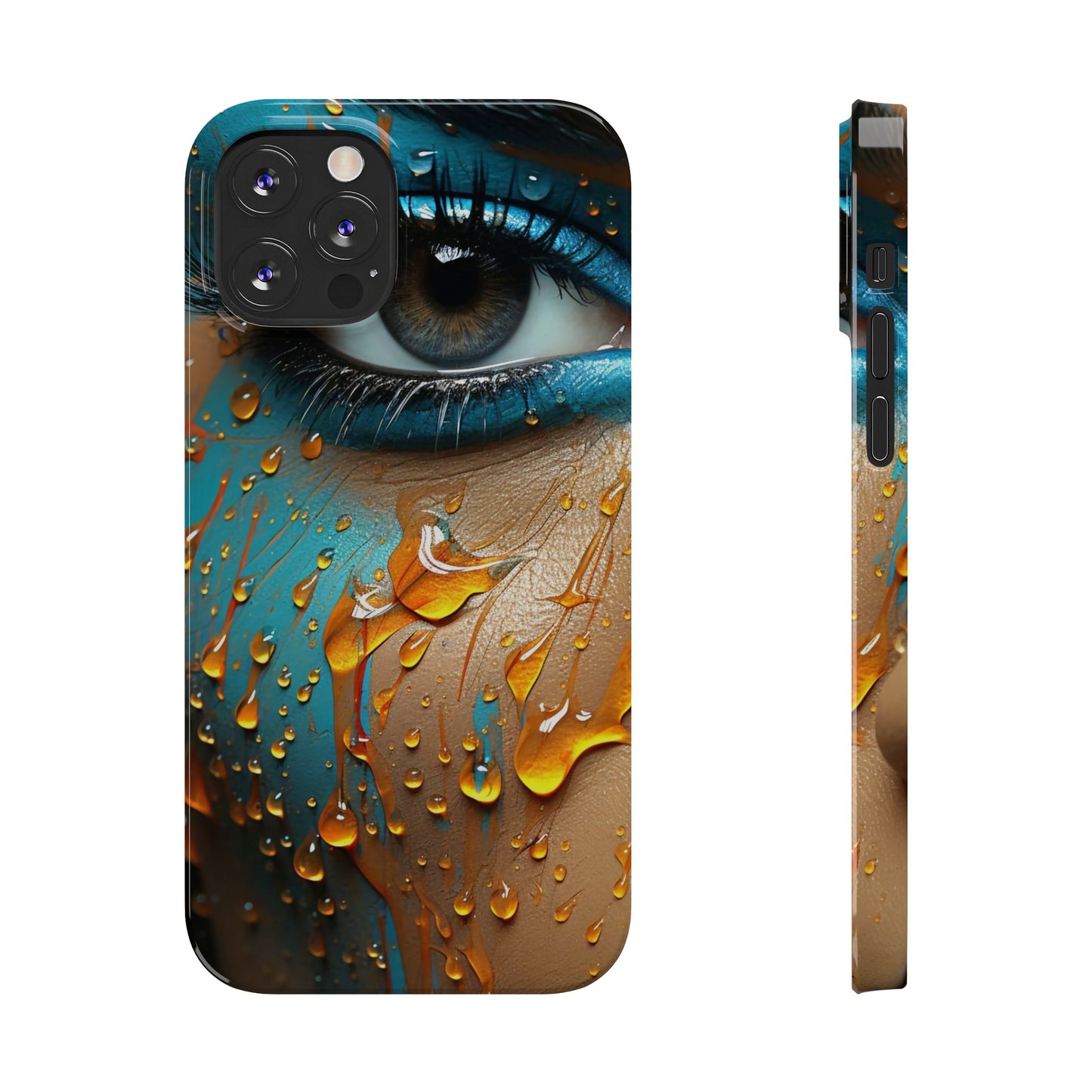 Tearful Eyes: iPhone 15, 14, 13, 12 Cases