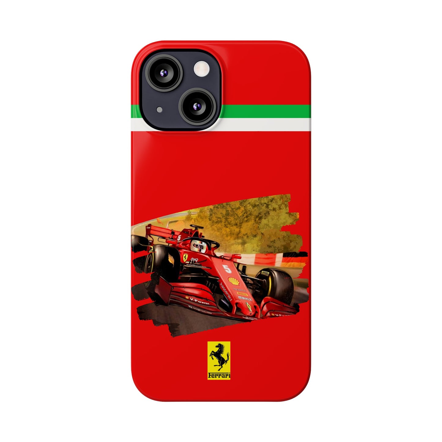 F1 Ferrari Red Edition Iphone Cases