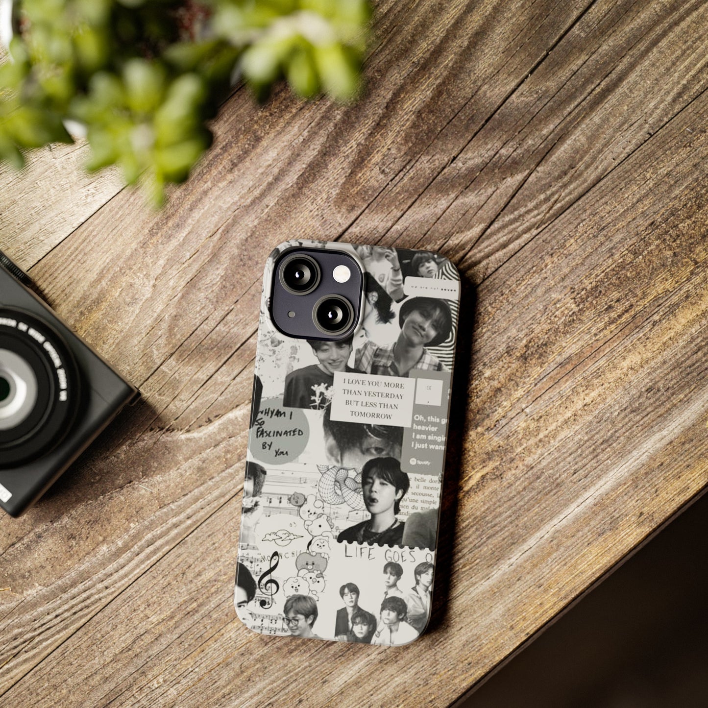 BTS IPhone 15, 14, 13, 12 Cases - The Wishes Edition