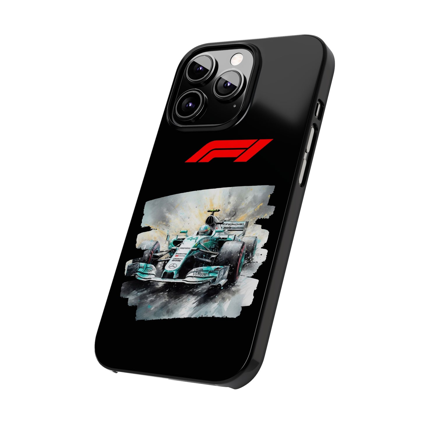 F1 Mercedes Iphone 15, 14, 13, 12, 11 Cases
