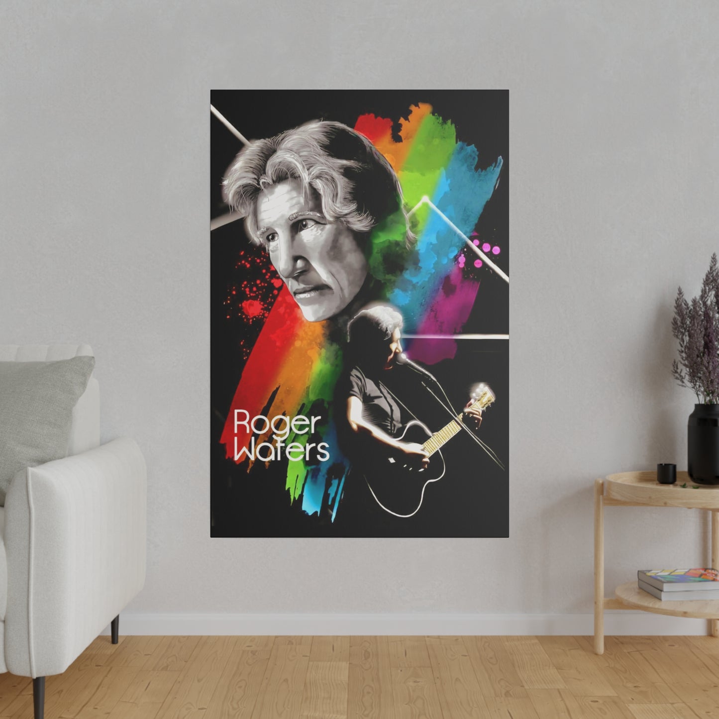 Roger Waters Of Pink Floyd - Canvas