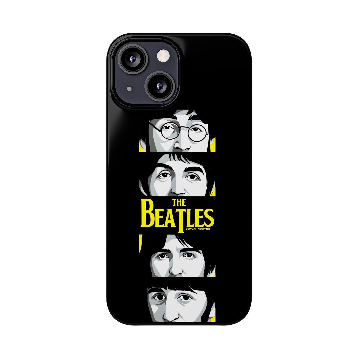 The Beatles Looking at You" iPhone Cases for iPhone 15, 14, 13, 12, 11