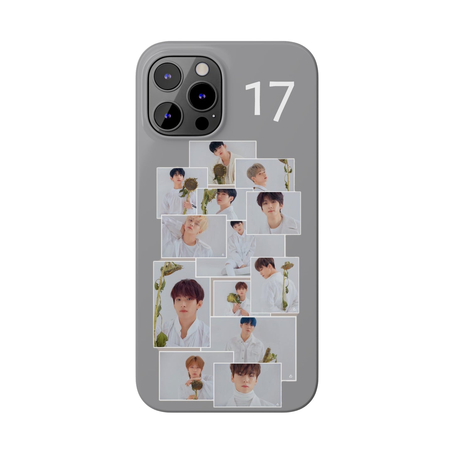 SEVENTEEN White Elegance iPhone 15, 14, 13, 12 Cases