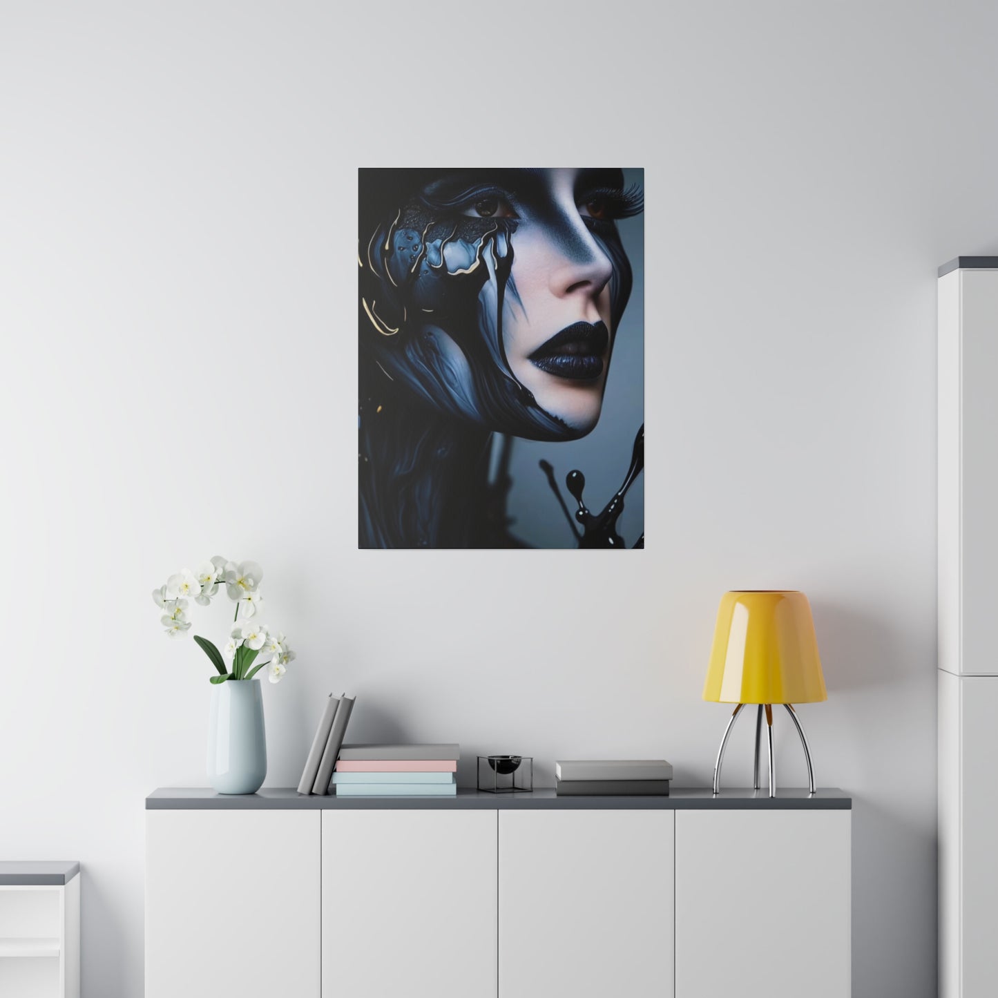 Woman of Light, Painted in Shadows - Canvas
