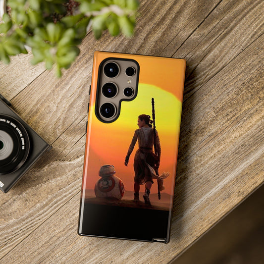 Star Wars Rey with BB-8 Samsung Galaxy Cases: Adventure Awaits