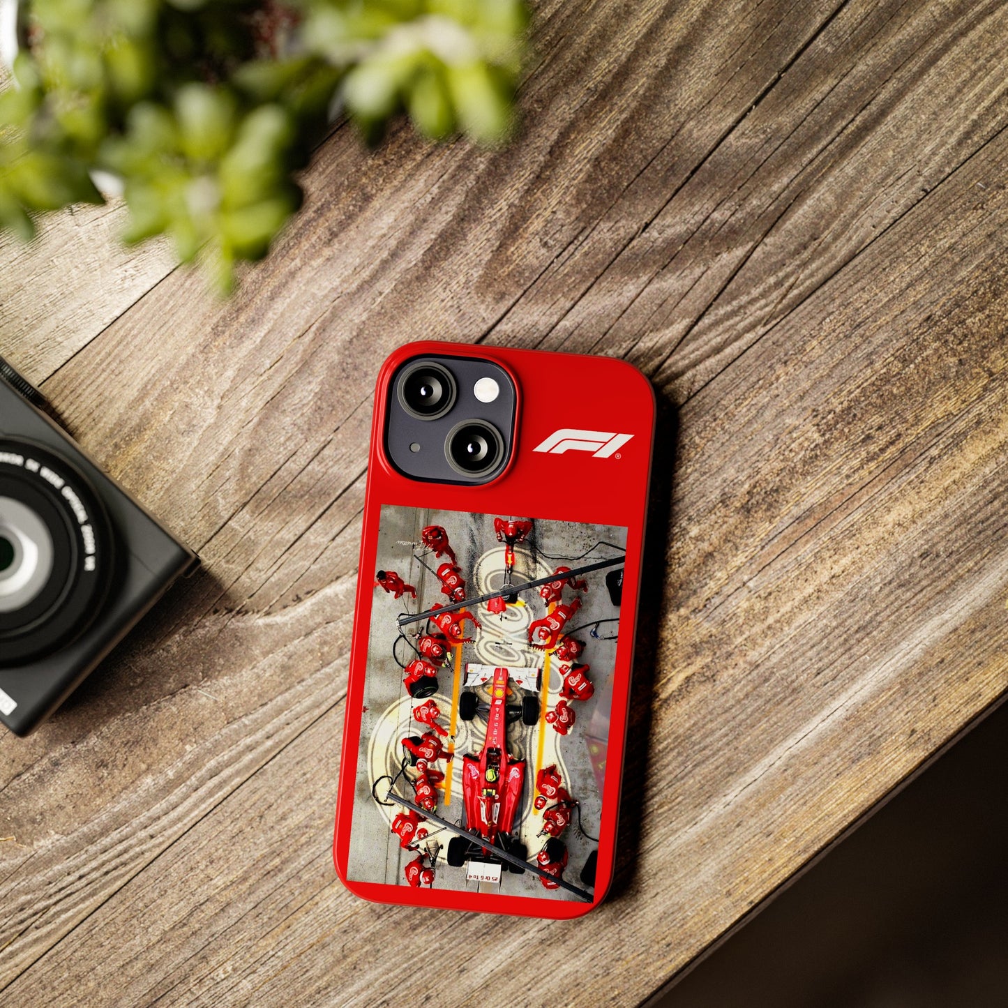 F1 Ferrari Pitstop Iphone Cases
