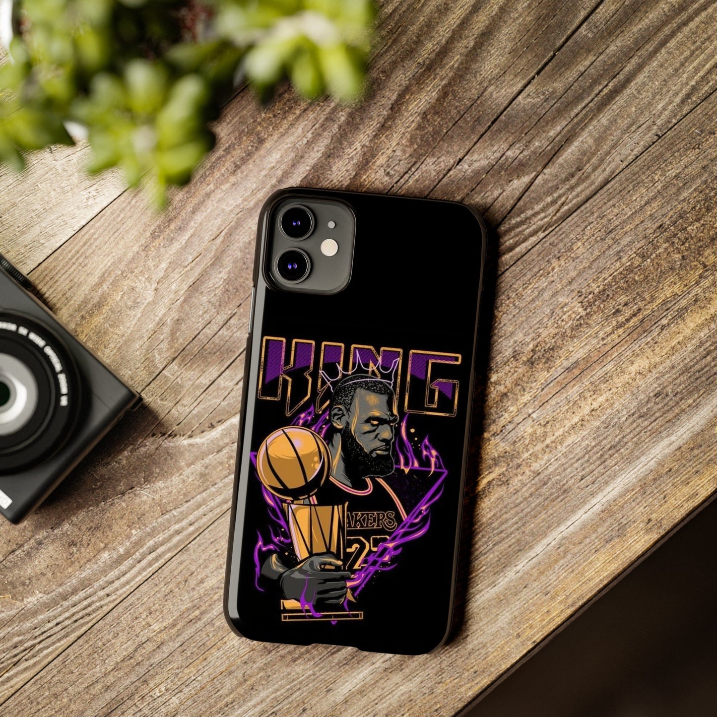 LeBron James is The King Iphone 15, 14, 13, 12, 11 Cases