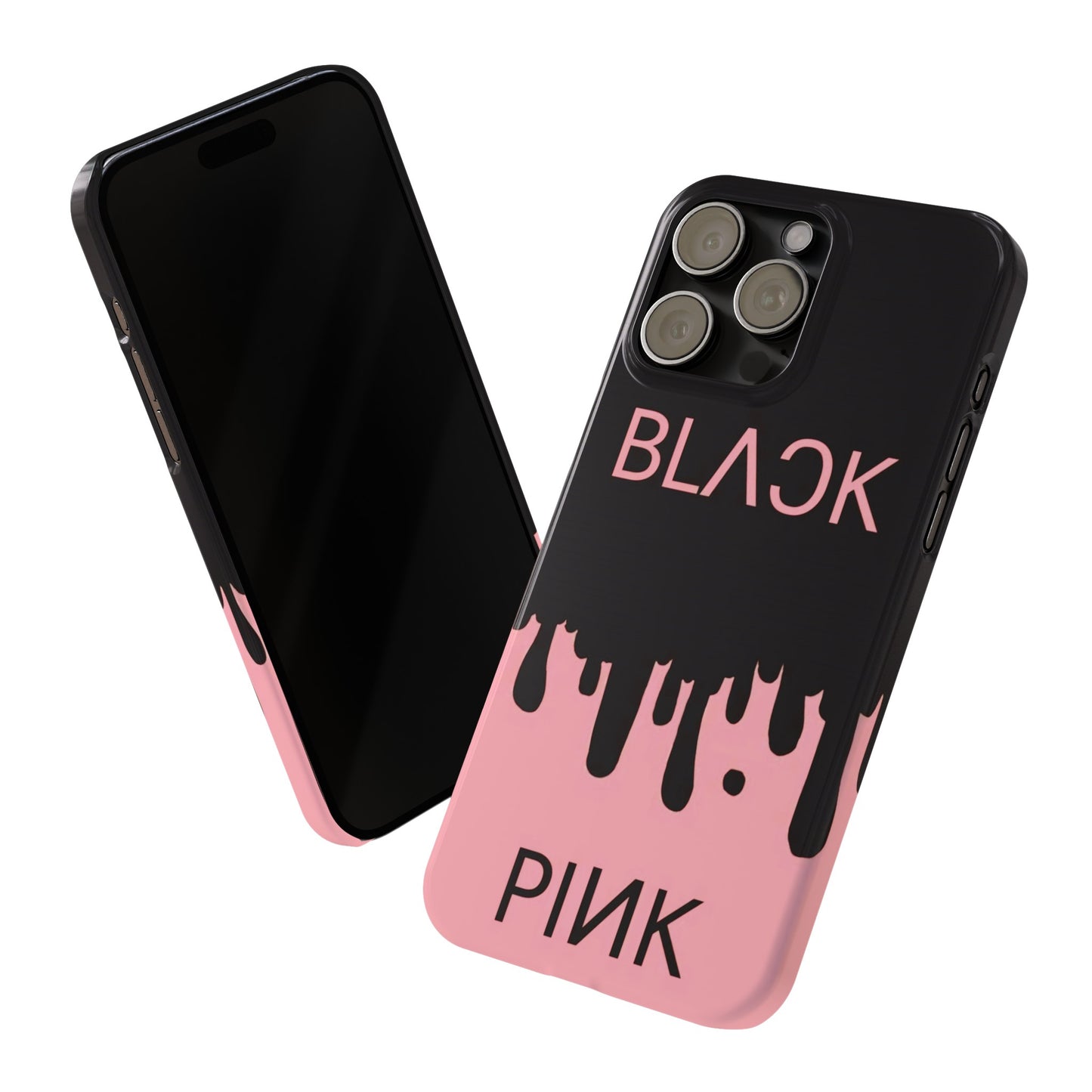 Black Pink Color Edition Iphone 15, 14, 13, 12 Cases