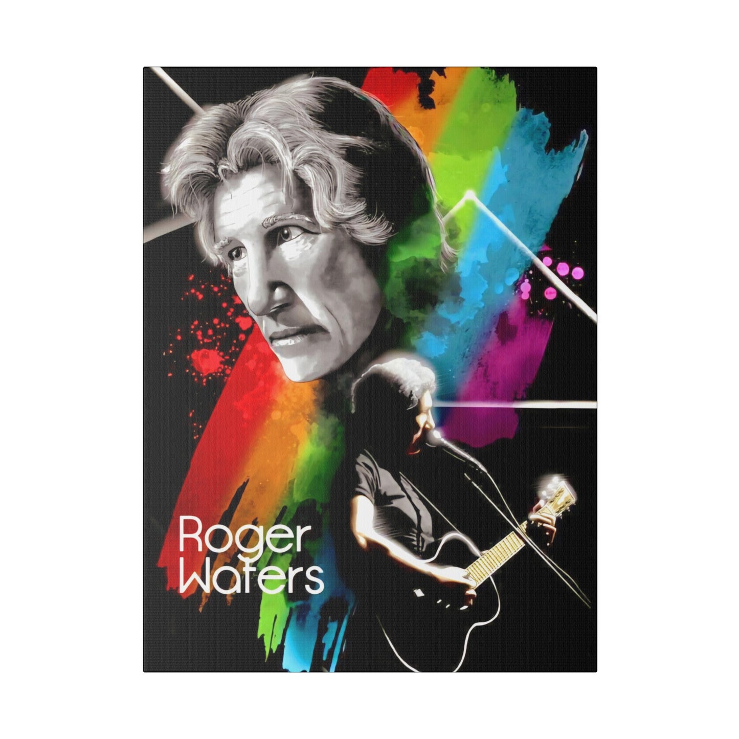 Roger Waters Of Pink Floyd - Canvas