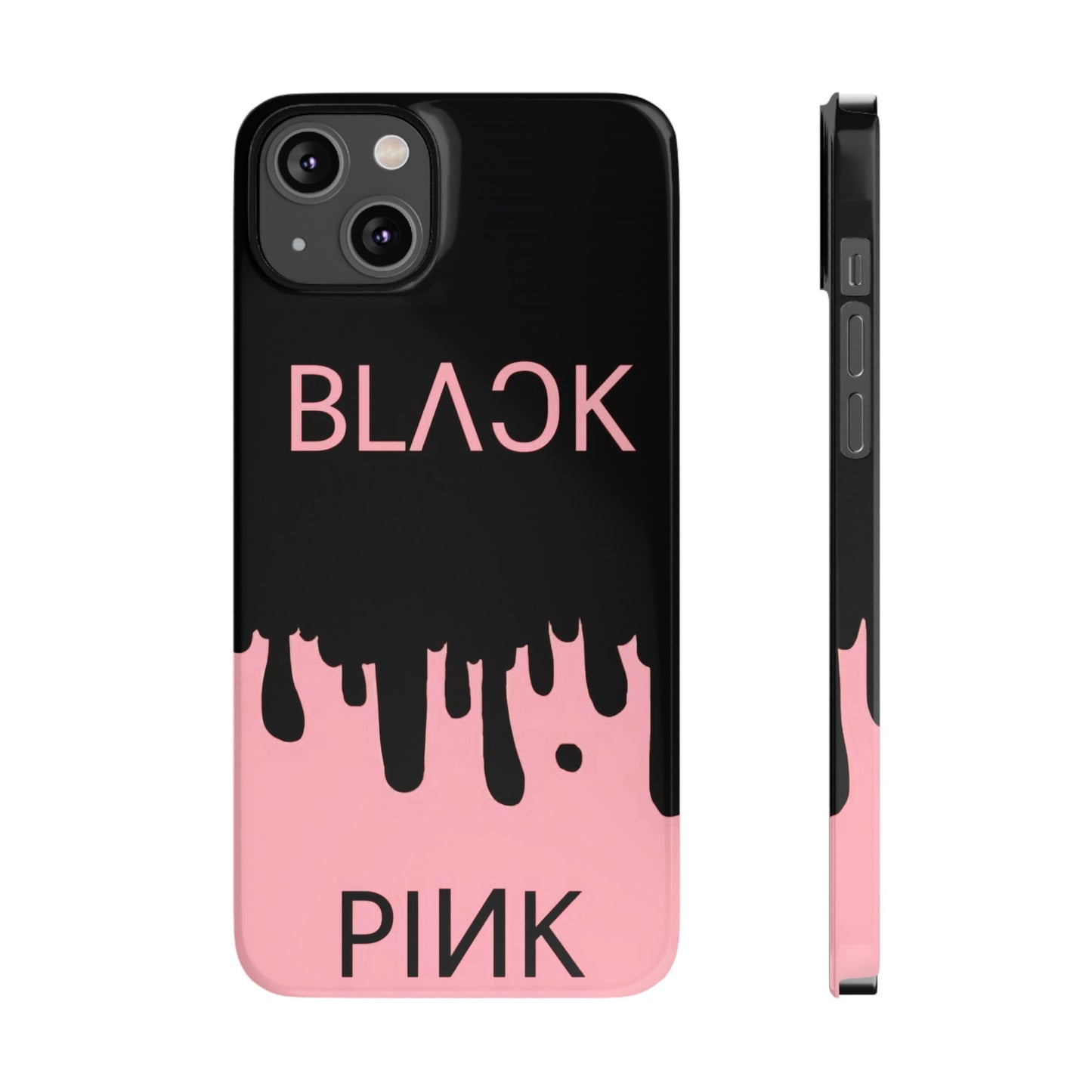 Black Pink Color Edition Iphone 15, 14, 13, 12 Cases