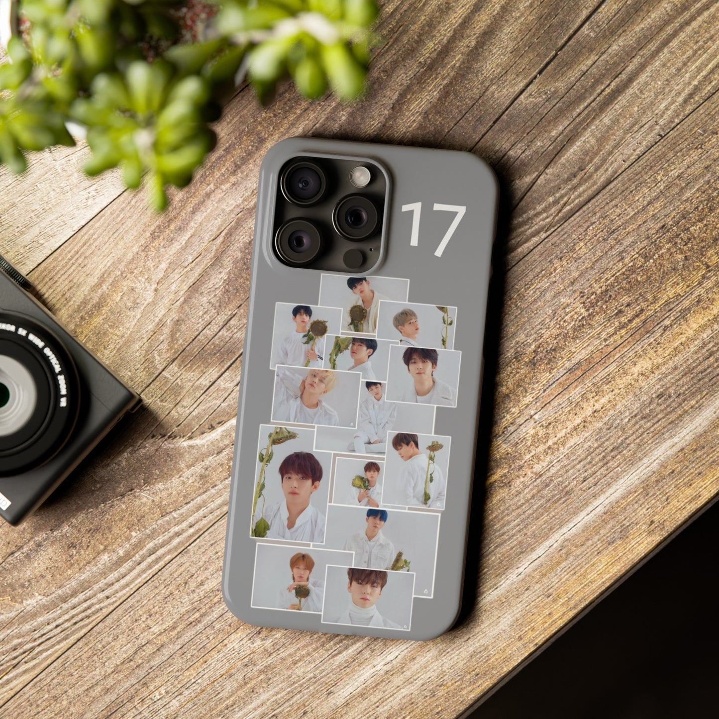 SEVENTEEN White Elegance iPhone 15, 14, 13, 12 Cases