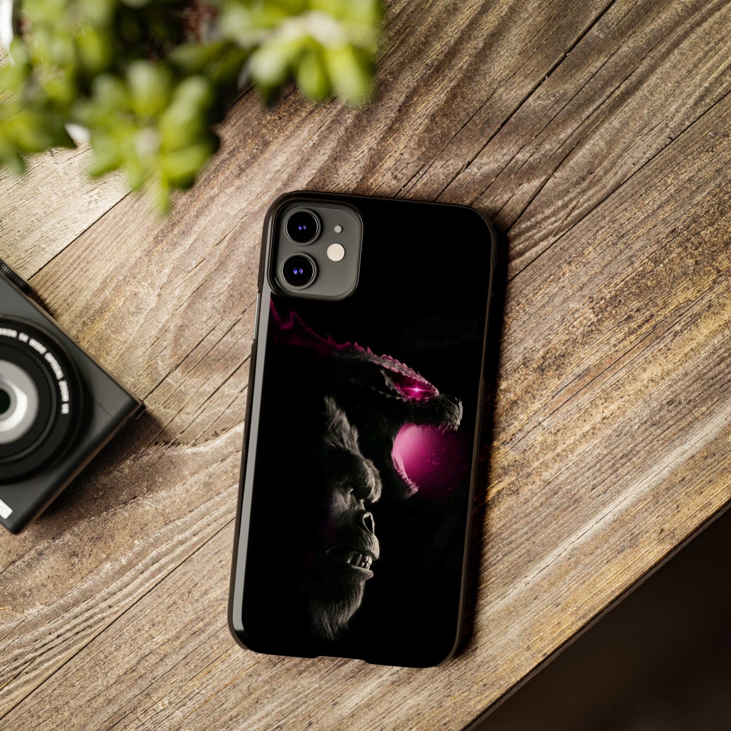 Godzilla x Kong New Age iPhone Cases: Unleash the Titans (Purple Edition)
