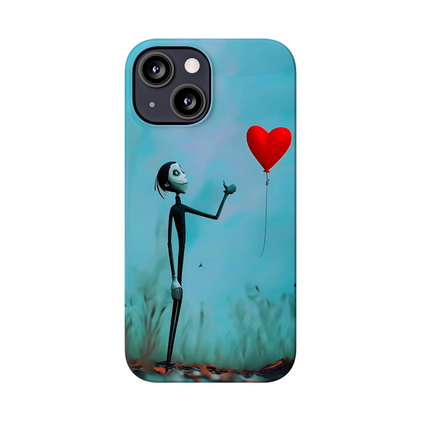 Heart Balloon Art Design iPhone Cases: Love in the Air