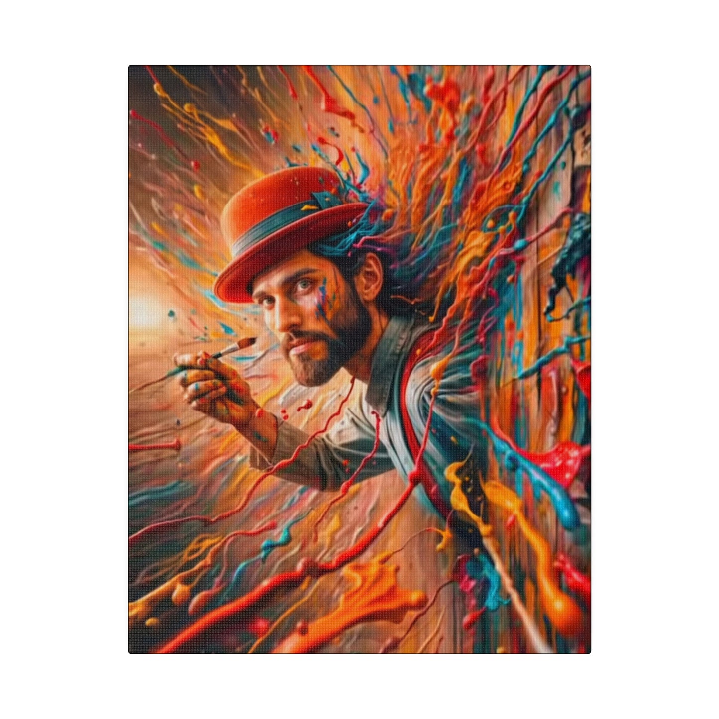 Prisoner Of Your Own Painting - Canvas