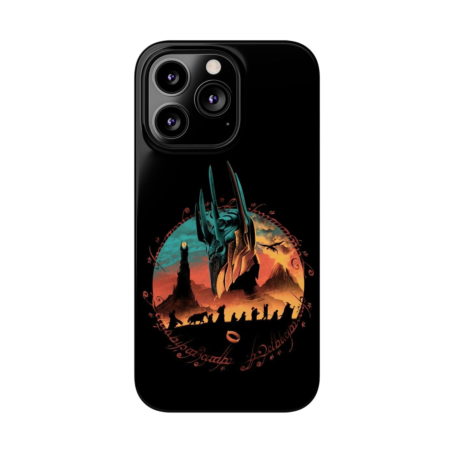 LOTR Fellowship on the Way iPhone Cases: Journey with the Heroes