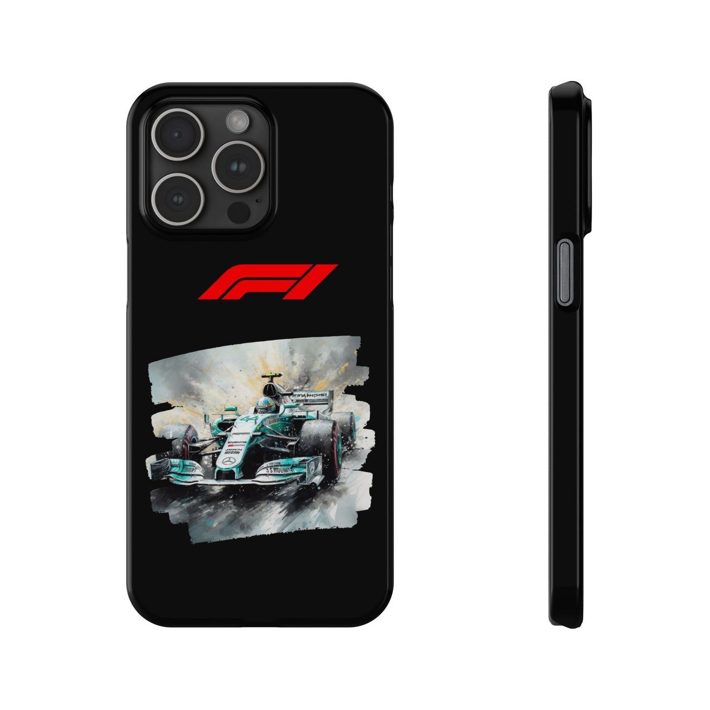 F1 Mercedes Iphone 15, 14, 13, 12, 11 Cases
