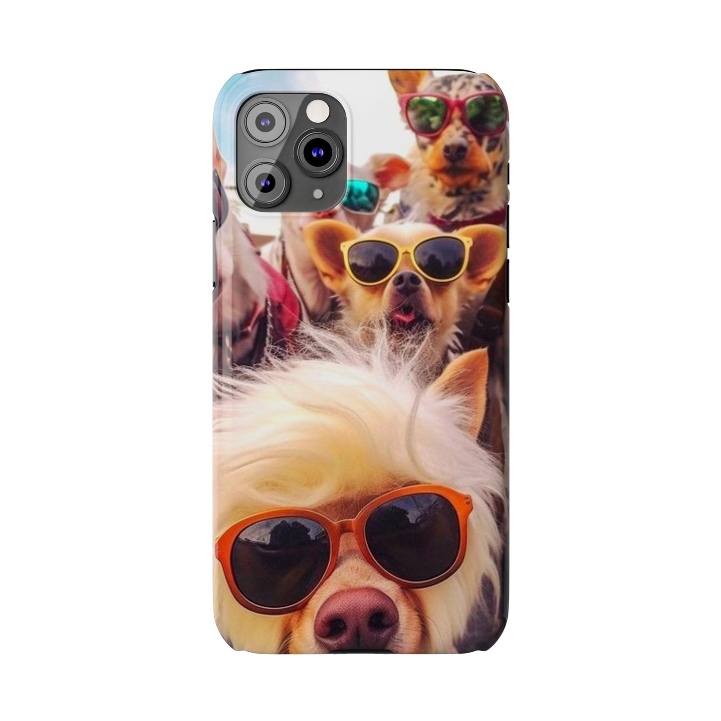 Cool Dogs make Selfie iPhone 15, 14, 13, 12, 11 Cases