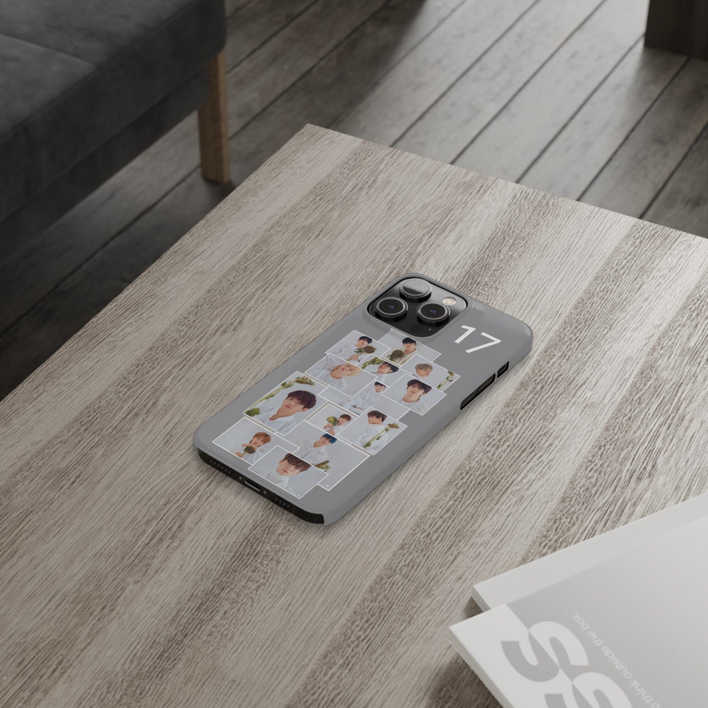 SEVENTEEN White Elegance iPhone 15, 14, 13, 12 Cases