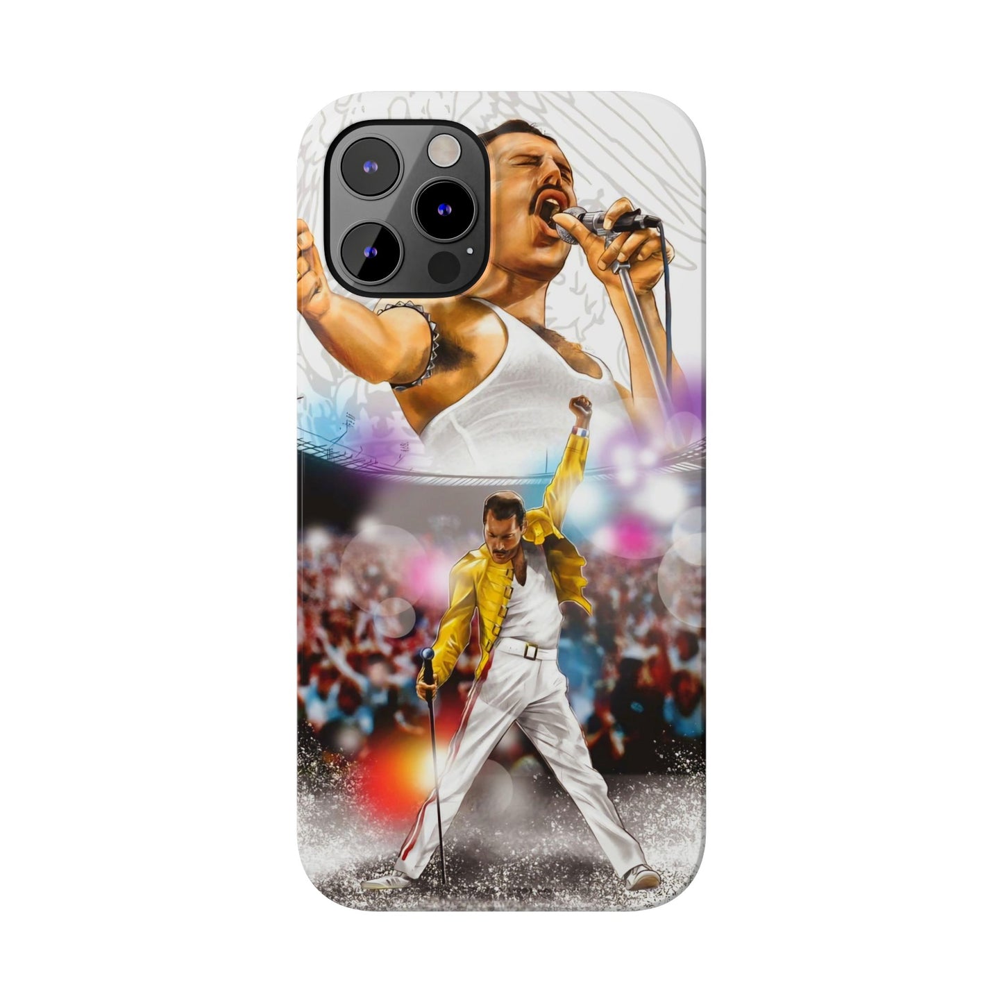 Freddy Mercury & Queen iPhone 15, 14, 13, 12 Cases