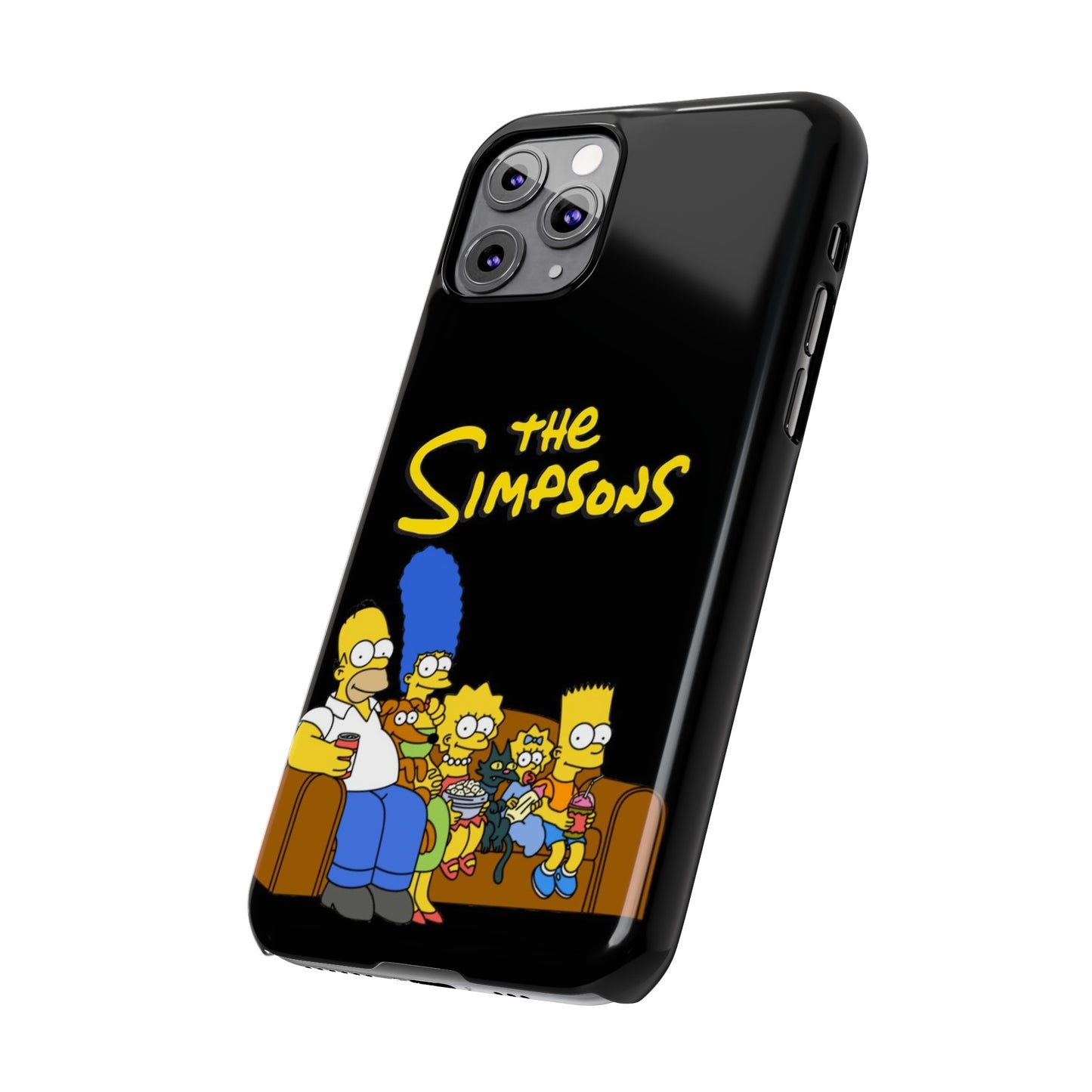 Springfield on Your Phone: The Simpsons iPhone 15, 14, 13, 12, 11 Cases
