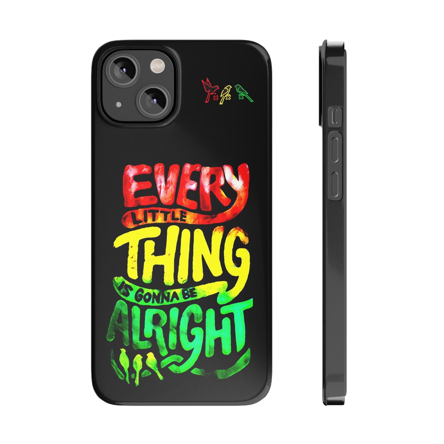 3 Little Birds - Bob Marley iPhone Cover: Peace and Protection