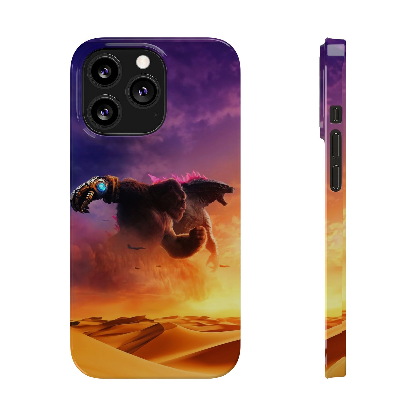 Godzilla x Kong New Age: The Big Fight iPhone Cases