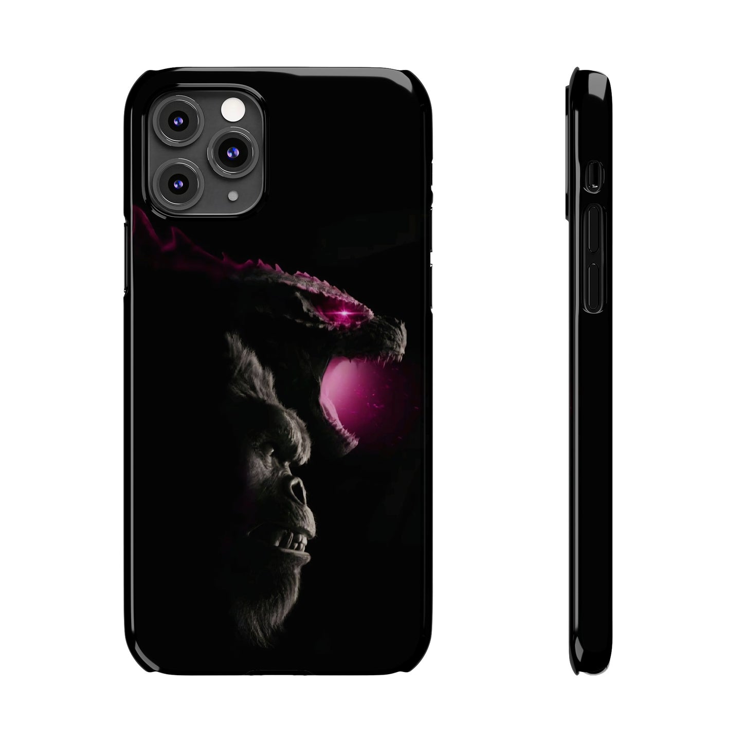 Godzilla x Kong New Age iPhone Cases: Unleash the Titans (Purple Edition)