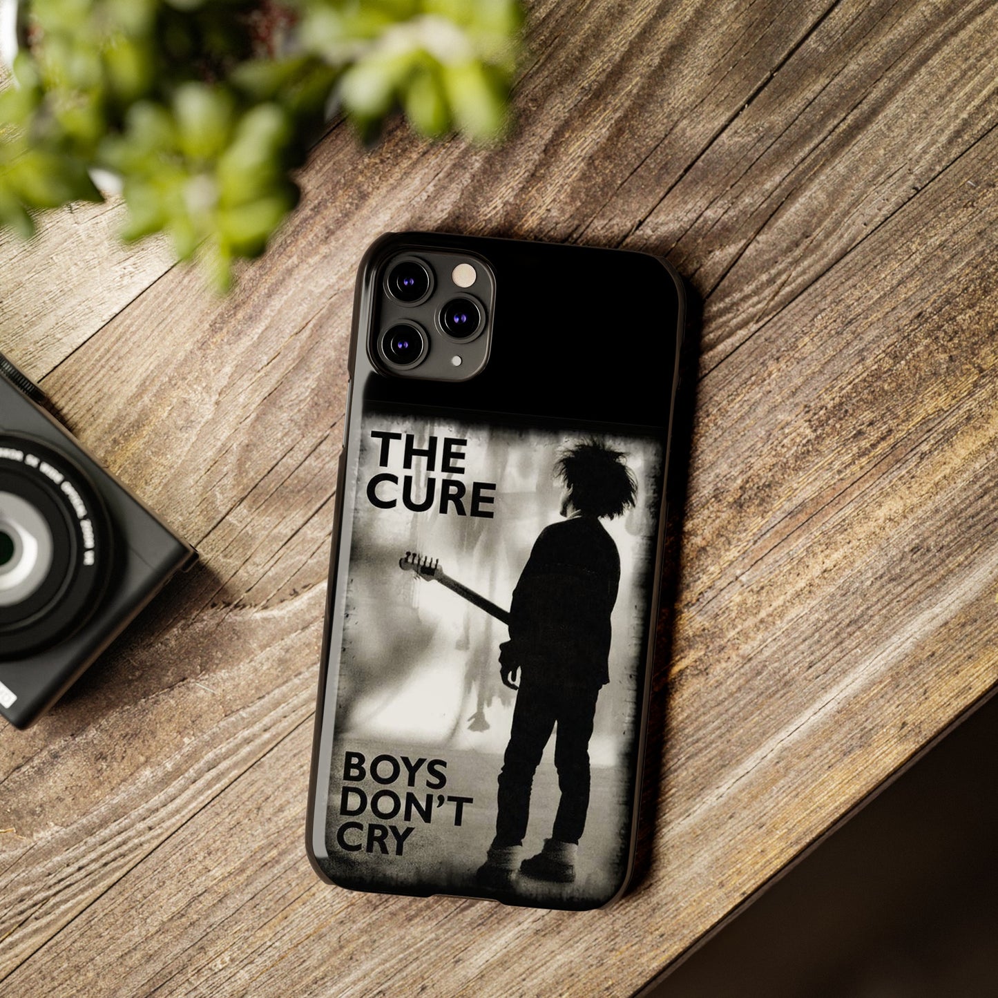 The Cure: Boys Don't Cry" iPhone Covers for 15, 14, 13, 12, 11