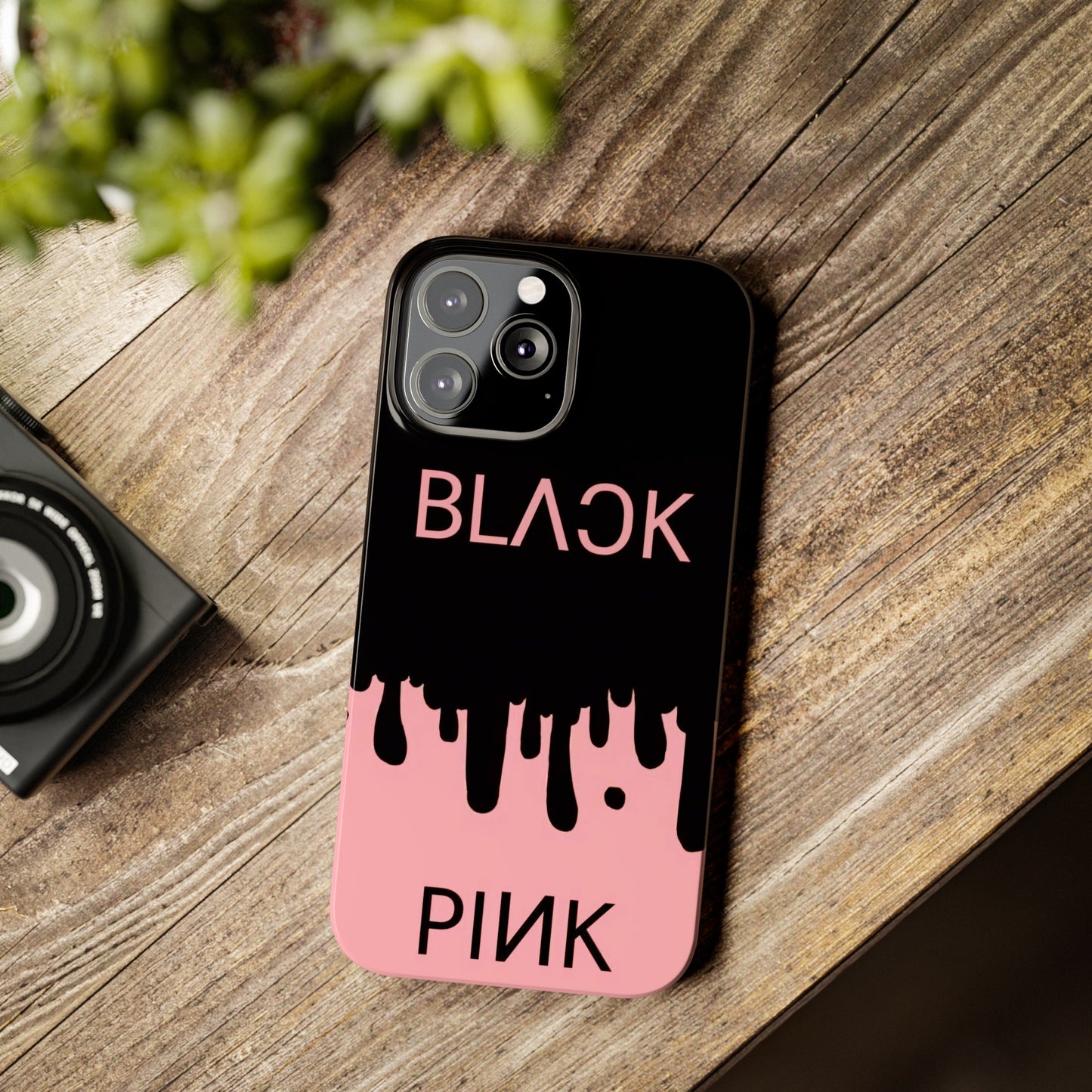 Black Pink Color Edition Iphone 15, 14, 13, 12 Cases
