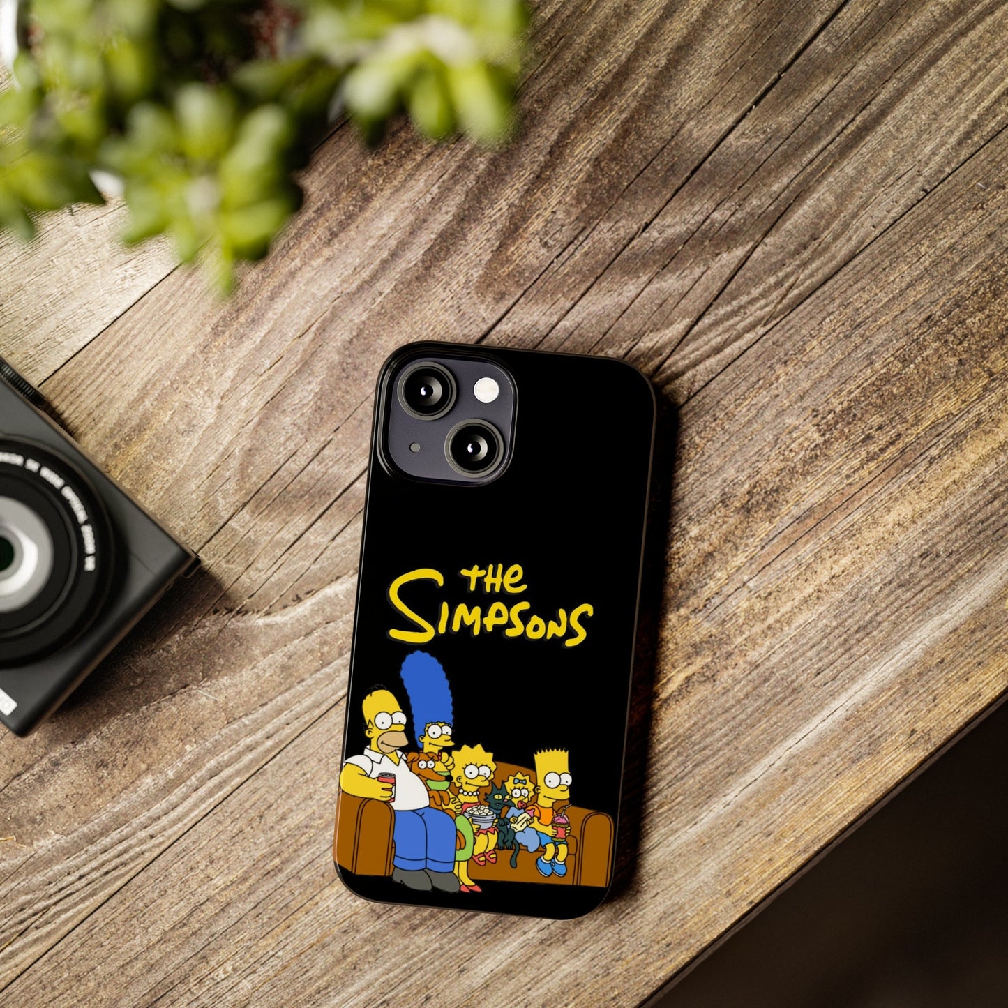 Springfield on Your Phone: The Simpsons iPhone 15, 14, 13, 12, 11 Cases