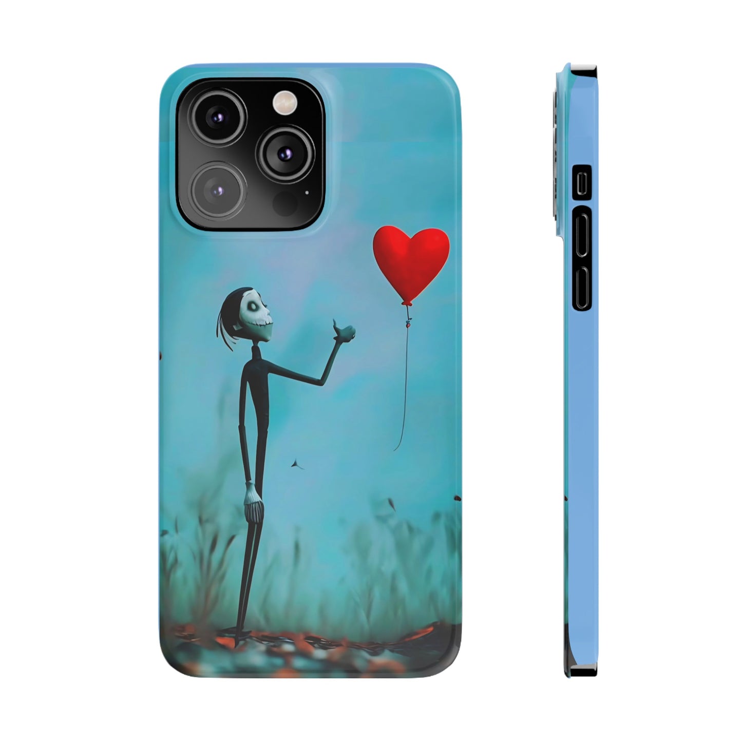Heart Balloon Art Design iPhone Cases: Love in the Air