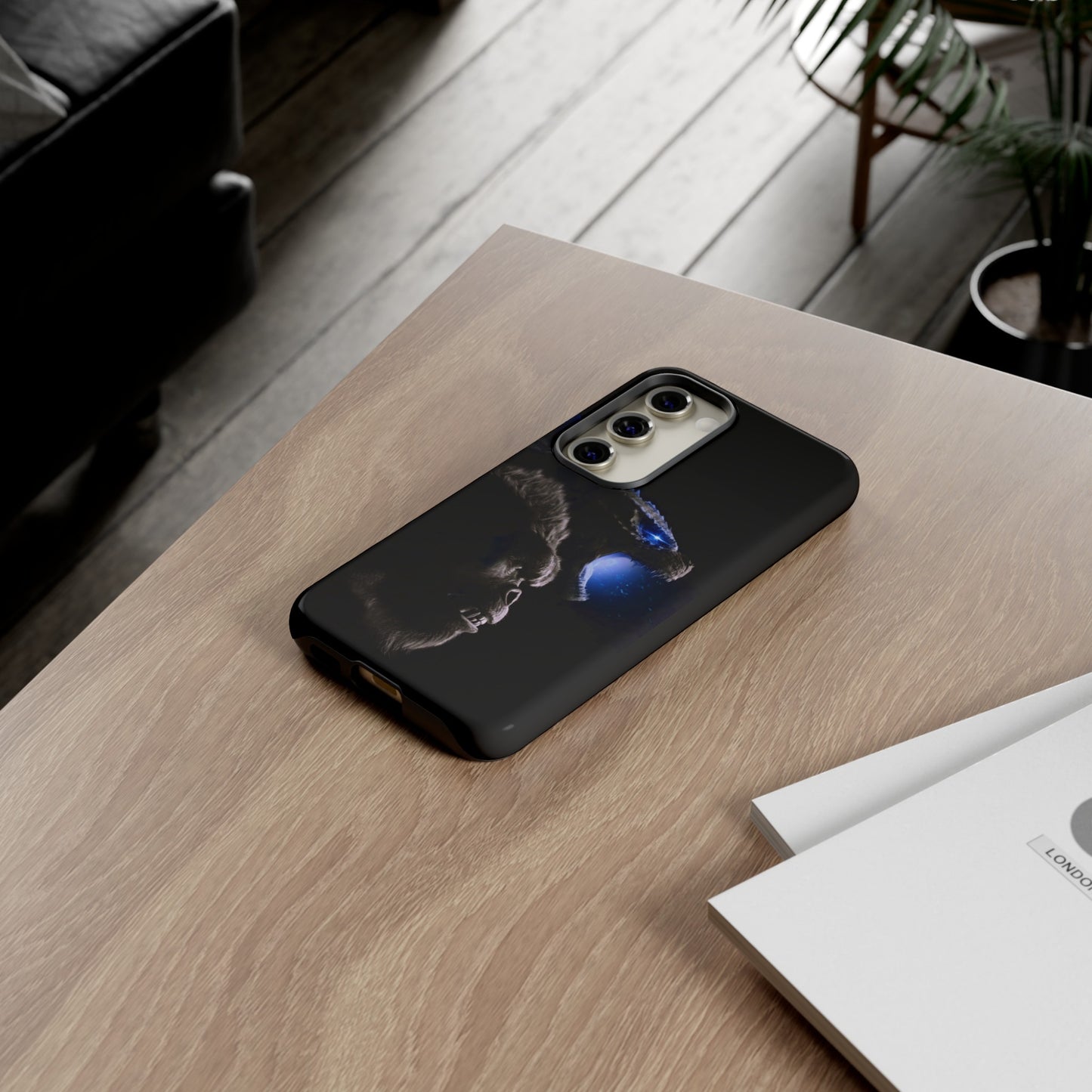 Godzilla x Kong New Age Samsung Galaxy Cases: Unleash the Titan (Blue edition)