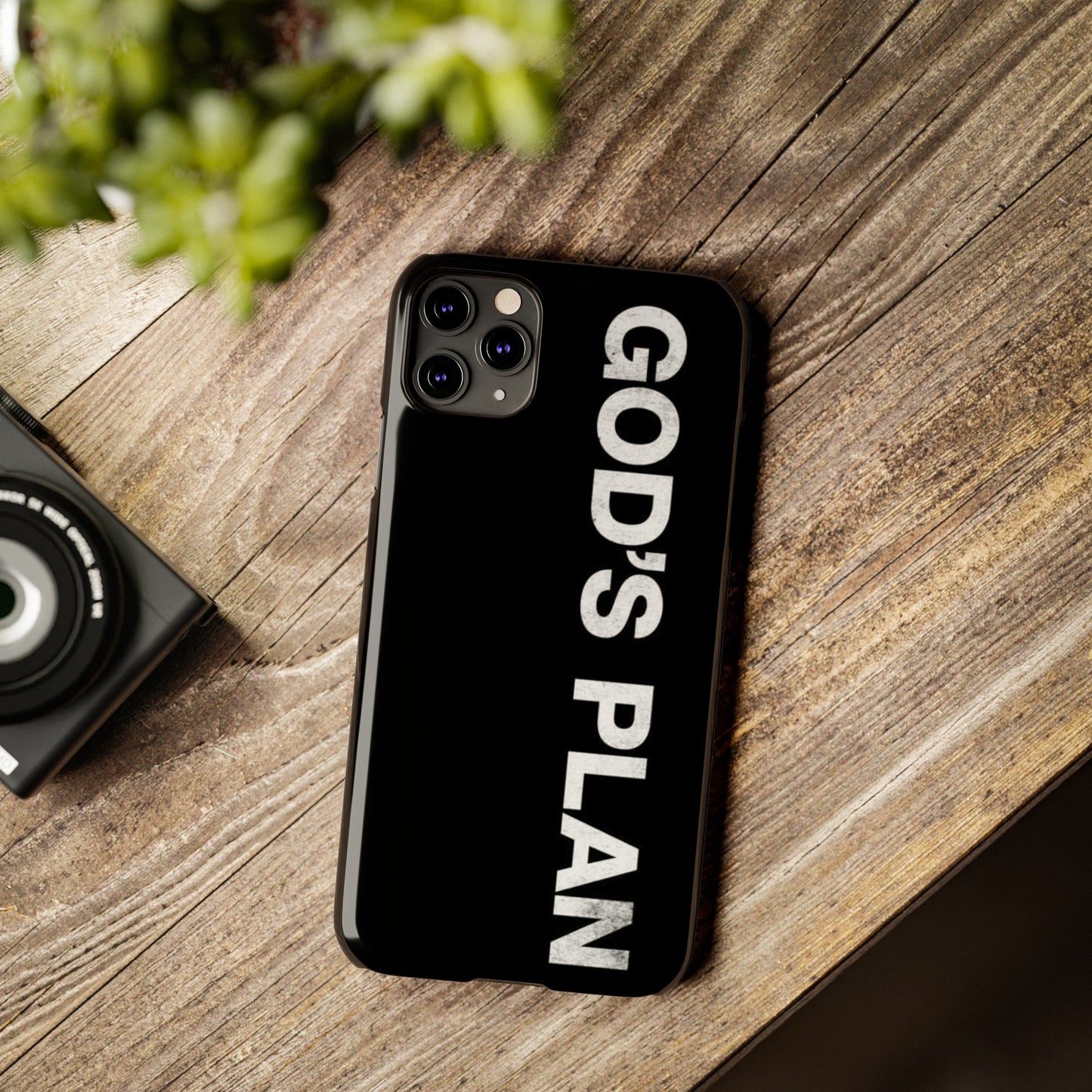 God's Plan" iPhone 15, 14, 13, 12, 11 Cases