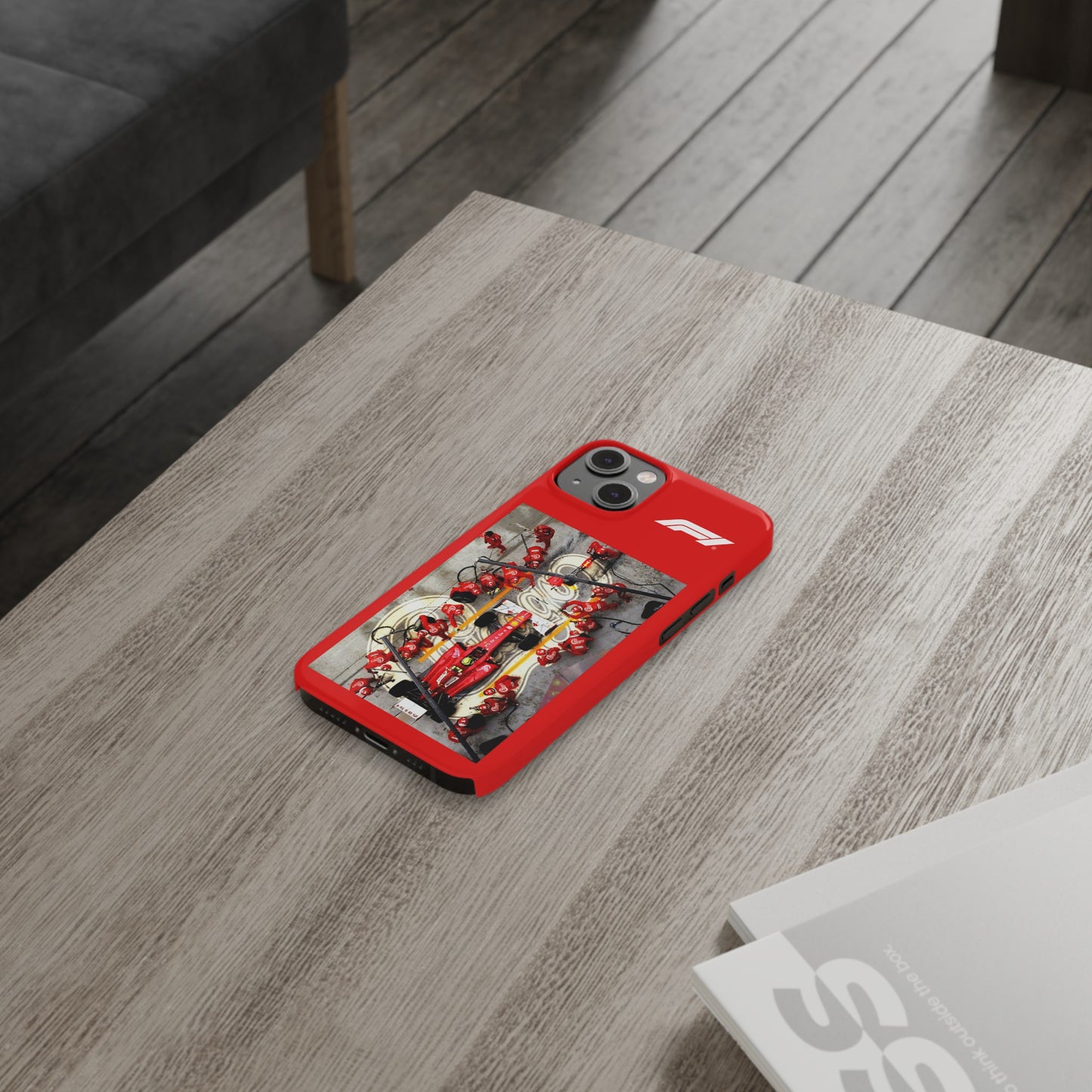F1 Ferrari Pitstop Iphone Cases