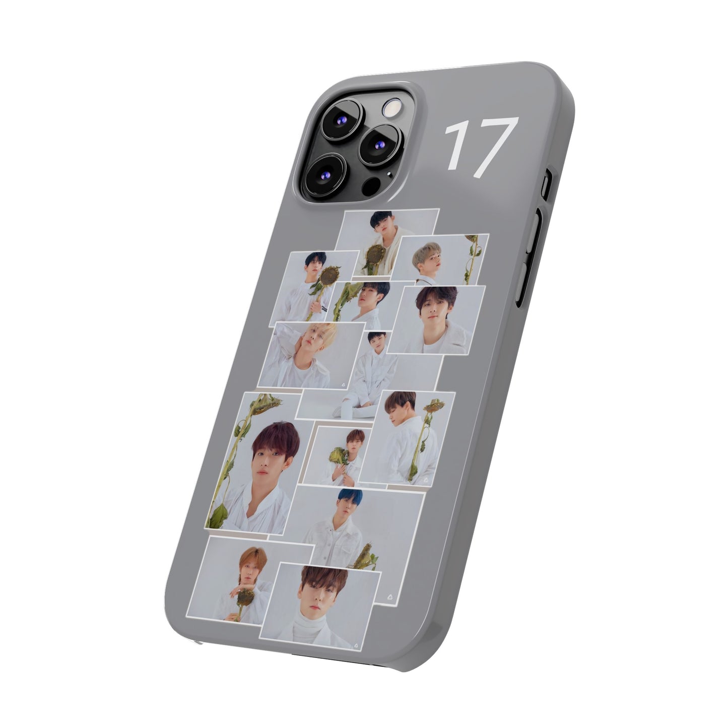 SEVENTEEN White Elegance iPhone 15, 14, 13, 12 Cases