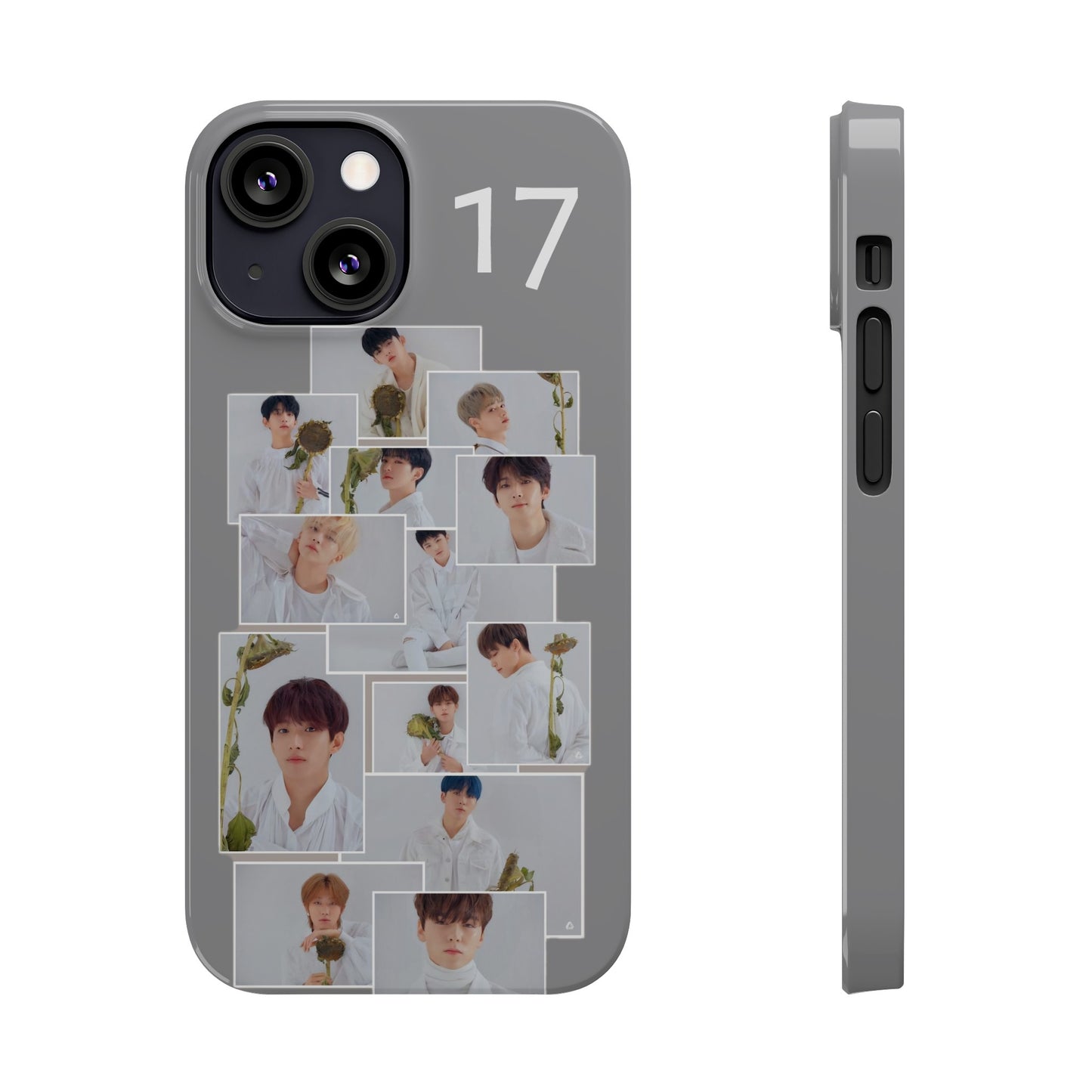 SEVENTEEN White Elegance iPhone 15, 14, 13, 12 Cases