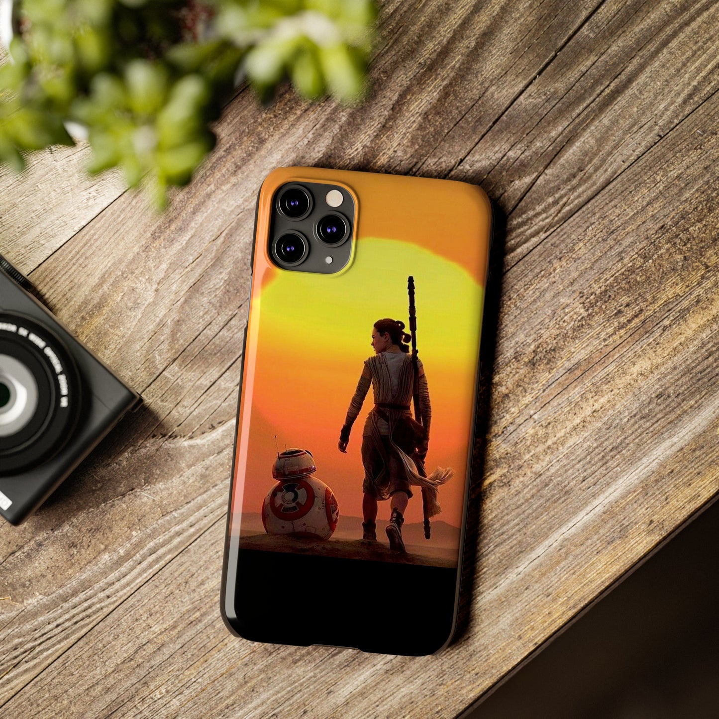 Star Wars Rey with BB-8 iPhone Cases: Adventure Awaits