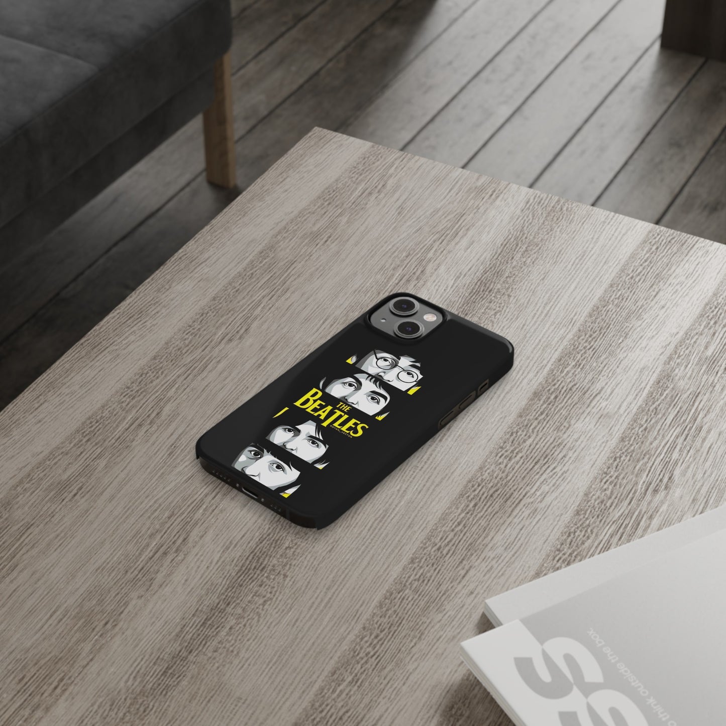 The Beatles Looking at You" iPhone Cases for iPhone 15, 14, 13, 12, 11
